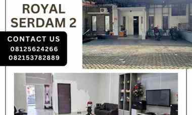 Rumah Dijual di Jl. Sungai Raya Dalam, Komp. Royal Serdam 2