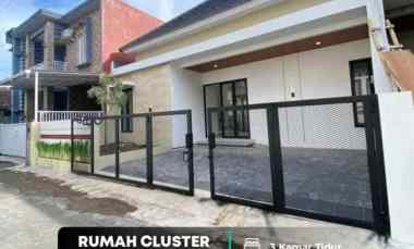 Rumah Baru dalam Cluster di Caturharjo, Sleman dekat Ibarbo Park Rs