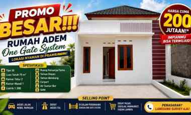 Promo Besar Saatnya Punya Rumah Sendiri,yuk Buruan Booking