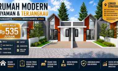 dijual rumah rumah scandinavian kkr 2