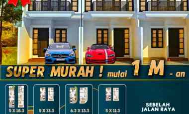 Murah Rumah New Gress Rungkut Asri 4unit Jejer Strategis