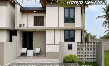 Rumah Eksklusif Sleman Utara, Potensi Taman Private Pool Investasi