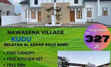 Rumah Cluster dekat Kecamatan Baki di Kudu Baki Sukoharjo