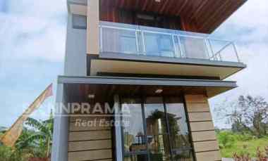 Rumah Minimalis 2 Lantai Pinggir Jalan Muhtar Sawangan Depok