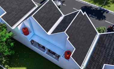 Rumah Depok Modern Mezzanine di Lingkungan Islami dekat Tol Serpong