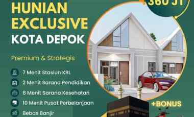 Rumah Murah Sawangan Depok Pasir Putih Cicilan 2 Jutaan