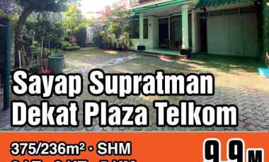 Dijual Rumah Jarang Ada Strategis Siap Huni di Sayap Supratman