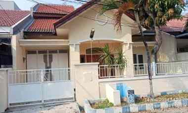 Rumah Manyar Jaya 10X16 Lokasi Tengah Kota, ROW Jalan 3 Mobil