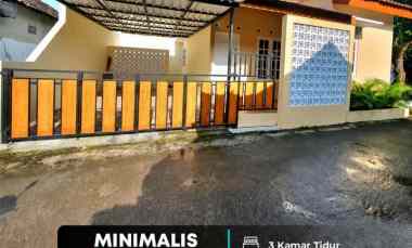 Rumah 3 Kamar di Sendangtirto, Berbah Sleman 1,1 km ke Pasar Potorono