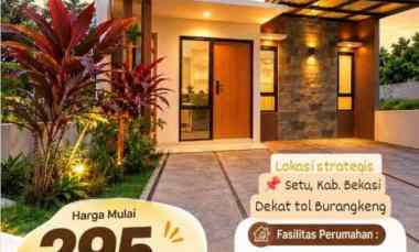 Rumah Dijual di Perumahan Islami di Setu Bekasi Ada Arena Berkuda