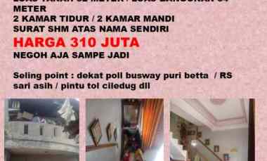 Rumah Dijual di jalan haji mean