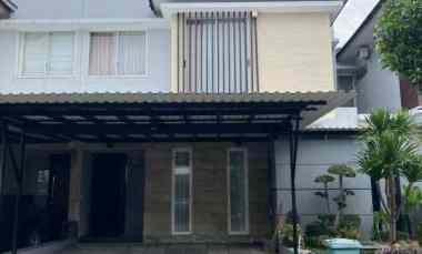 dijual rumah siap huni di graha natura surabaya barat