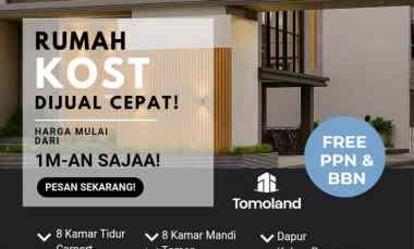 Siap Huni Rumah Kost Premium Full Furnish dekat Universitas Brawijaya