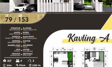 Hunian Medern 4 Kamar, Unit A, Sorono Jiwo Surabaya Lokasi Strategis