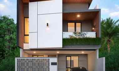 Rumah Modern 2 Lantai di Srengseng Sawah Jakarta Selatan -iml