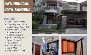 Dijual Rumah Strategis di jl Batununggal Kota Bandung