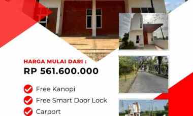 Cuma 561 juta Miliki Rumah 2 Lantai dengan Fasilitas Lengkap