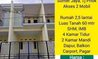 Rumah Sunter Jaya Tanjung Priok, Rumah Baru Siap Huni Lokasi Strategis