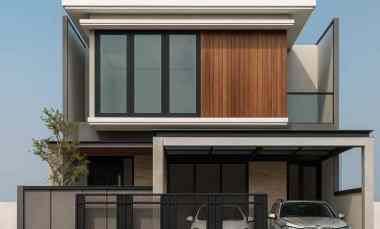 Rumah Baru Mewah di Boulevard Sutorejo 100 meter dari Jln Raya Mulyosari