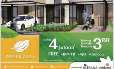 Rumah tanpa Dp 3 Kamar di Talaga Bestari Green Bestari Park Tangerang