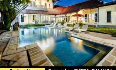 Rumah Private Pool Putra Bali Hill Kuta Badung Bali Full Furnished