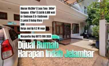 Rumah Dijual di Taman Harapan Indah, Jelambar