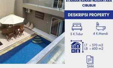 dijual rumah taman kenari nusantara cibubur