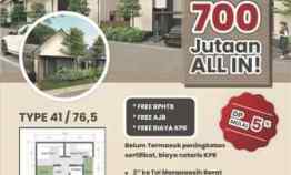 Rumah SHM di Taman Kopo Indah Bandung Konsep Ecoliving Startegis Bebas