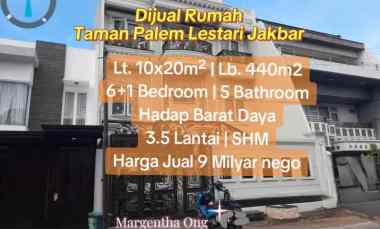 Rumah Dijual di Taman Palem Lestari, Cengkareng, Jakarta Barat