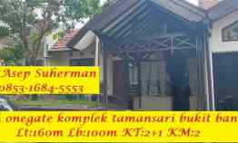 Rumah Onegate Komplek Tamansari Bukit Bandung Strategis Bebas Banjir