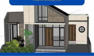 Rumah Dijual Sisa 1 Unit Desain Scandinavian, Modern Nyaman