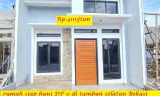 Dijual Murah Rumah Siap Huni DP 0 di Tambun Selatan Strategis Bebas Ba