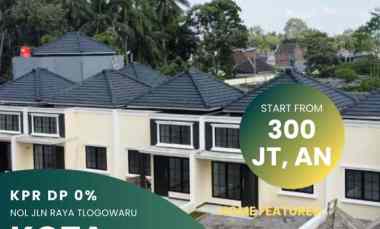 Dijual Rumah tanpa DP di Poros Tlogowaru Kota Malang