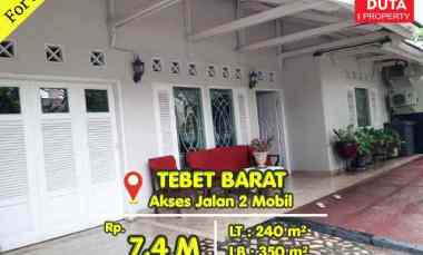 Rumah Dijual di Tebet Barat