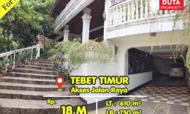 Rumah Dijual di Tebet Timur