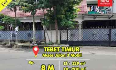 Rumah Dijual di Tebet Timur
