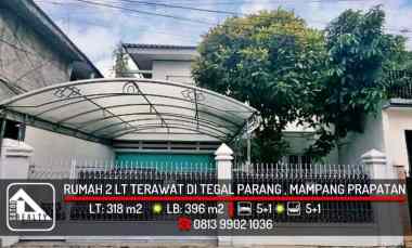 Rumah 2 Lantai Termurah di jl. Mampang Prapatan, Jakarta Selatan