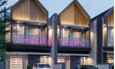 Rumah di Tenggilis Tengah Model Scandinavian Prapen Jemursari