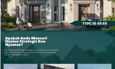 Hunian di Pedurungan Bebas Banjir 7 menit dari MCd Majapahit