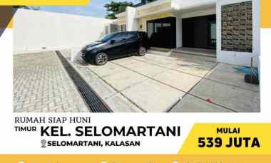 Rumah Siap Huni Strategis dalam Cluster Kalasan hanya 539 juta Saja