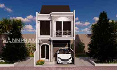 Rumah Klasik 2 Lantai di Tugu Cimanggis Depok Fastami-dandelion