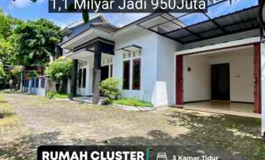 Rumah Strategis Tengah Kota Jogja dalam Cluster Free Furniture