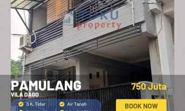 Dijual Rumah Vila Dago Pamulang di Alam Asri 3