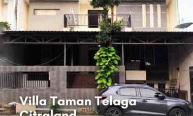 Rumah Villa Taman Telaga, Citraland STRATEGIS, FURNISHED, TS