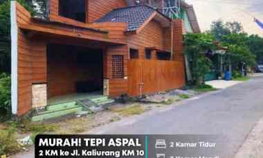 Murah Rumah Tepi Aspal Minimalis Timur jl. Kaliurang km 10, Jogja