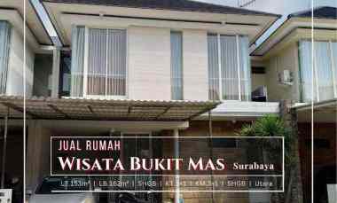 JUAL Cepat Rumah Mewah Terawat di Wisata Bukit Mas - Du Lyon, Surabaya
