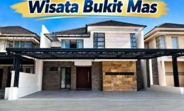 dijual rumah wisata bukit mas