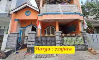 Dijual Murah Rumah 2 lantai SHM di Wisma Asri Bekasi Utara Bebas Banjir