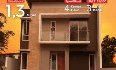 Rumah 2 Lantai Pesan Bangun Mulia Residence Kaliurang 8 menit ke Uii