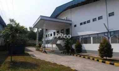 Dijual Segera Ex-Pabrik Garmen Gudang di Citeureup